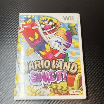 Nintendo Wario Land: Shake It! Wii Game No Manual, Damaged case, untested 
