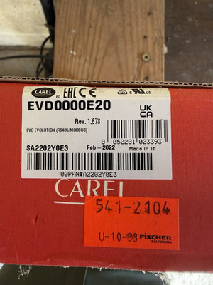 CAREL EVD evolution EVD0000E20 EVD Evolution Modul RS485 Modbus Anschluss
