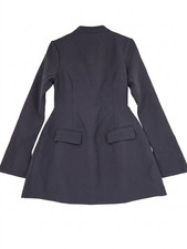 Odd Muse Split Sleeve Mini Dress Black - M