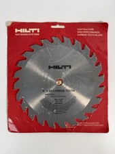 Hilti 8 Inch x 24T Carbide Circular Saw Blade High Performance USA Made New 80