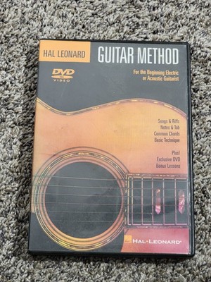 Hal Leonard Guitar Method DVD for Beginning Electric/Acoustic Guitarist - Used