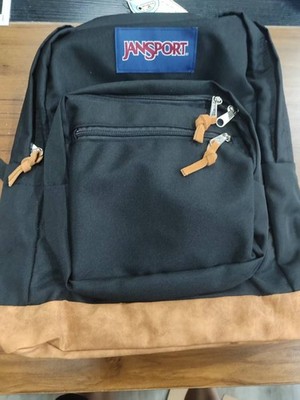 JanSport Backpack Black with 15'' Laptop Sleeve Brand New