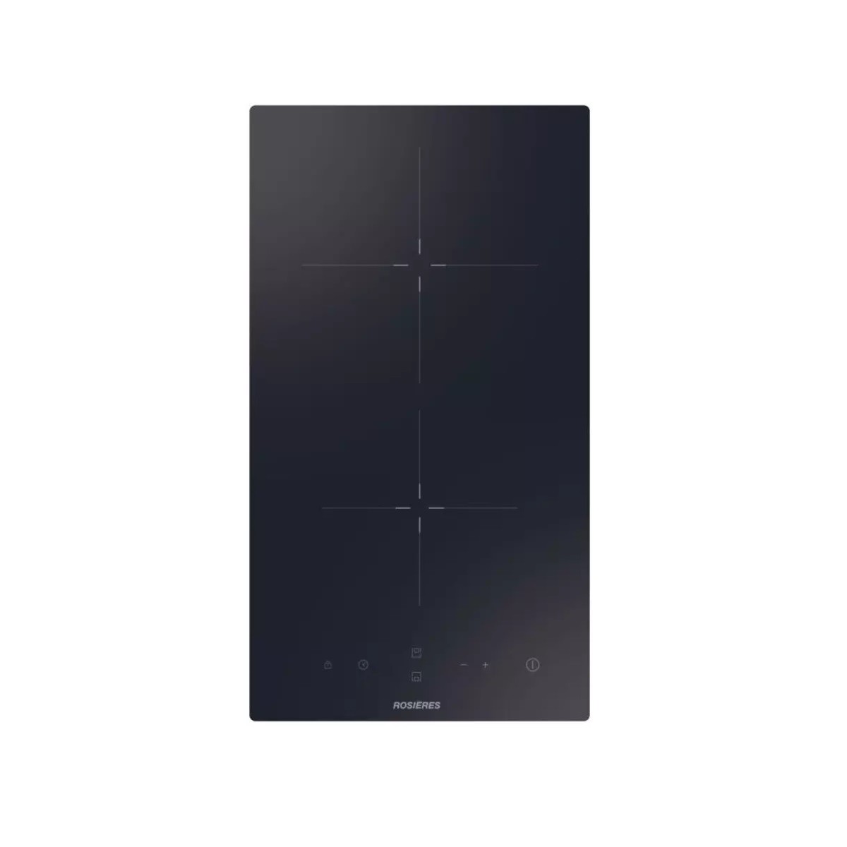 Table de cuisson Rosieres 28cm noire idéale pour équiper les petites cuisines urbaines