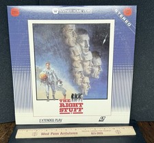 "The Right Stuff"  Extended Play Laser Disc Video 1983 Warner Bros