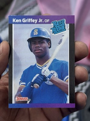 Ken Griffey Jr bewertete Rookie Donruss MLB Sportkarte Seattle Mariners Baseball RC