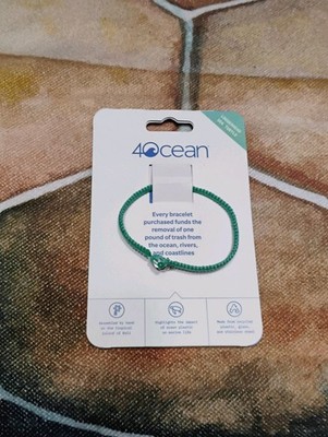 4Ocean braided bracelet Loggerhead Sea Turtle Edition - SeaGreen 4 Ocean