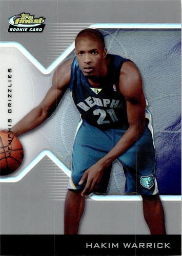 Hakim Warrick #209 2005 Finest card