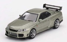 Nissan Skyline GT-R R34 Tommykaira R-z Millennium Jade 1/64 Mini-GT 14Y+ JAPAN