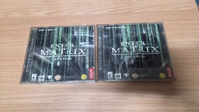 Enter The Matrix Old PC Game Korea CD Set