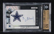 2011 Panini Rookies & Stars Rookie /299 DeMarco Murray BGS 9.5 GEM MINT Auto i5f