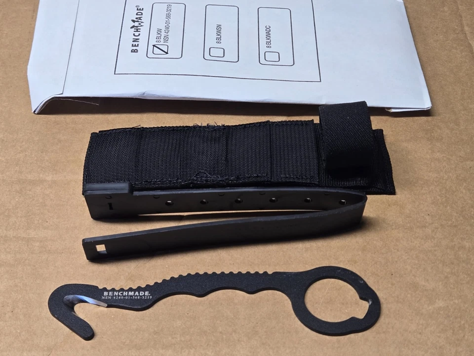 De colección USGI BANCO HECHO RESCATE 8 GANCHOS, paramédico, evacuación, operaciones especiales, cortador táctico Foto 2 de 4