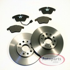 Bremsscheiben Ø 312 mm + Bremsbeläge vorne für VW Passat