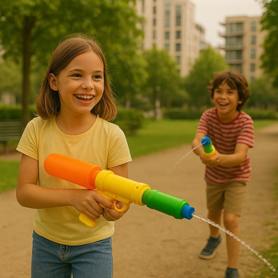 #ad Pistolet à Eau Enfant Maxi Jet Longueur 45 cm Couleur Aléatoire pour Jeux de Ple EUR 5.99