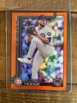 Porter Hodge Topps 2025 Series 2 Limited Edition 18/25 Orange Border
