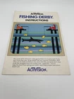 Vintage Fishing Derby Atari 2600 Sears Tele-Games Activision Manual Only 1980