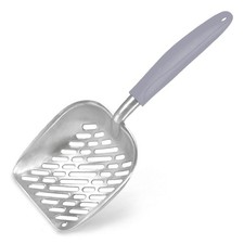 SunGrow Large Cat Litter Scoop, Life Transforming Scooper, Large, grey