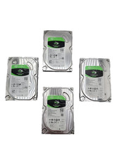 Lot of 4 Seagate Barracuda ST1000DM010 1TB 7.2K 3.5" SATA HDD Hard Drive