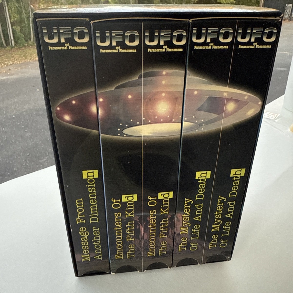 UFO And Paranormal Phenomena VHS Box Set 5 Movies Rare Juhan Af