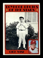 1972 Topps #345 Rick Wise KP EX/EX+ X3704815