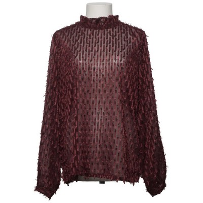 Dranella, Bluse, Größe: L, Lila, Polyester, Streifen, Damen #J2J