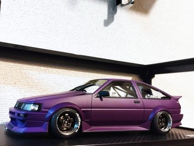1/18 IG AE86 パープル RWBウィング 1/18 Ig Ae86 Purple Rwb Wing | eBay