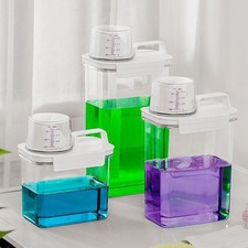 Transparent Laundry Pod Bucket  Laundry Room Accessories