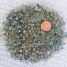500 CT Montana Sapphire Loose Rough Gem Untreated Wholesale Lot  01
