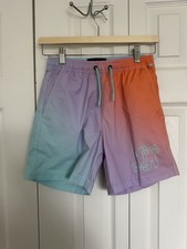 Psycho Bunny Kids Pastel Swim Shorts Size 14-16 Youth Boys