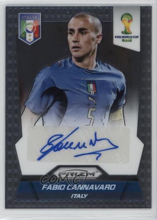 2014 Panini Prizm World Cup Signatures Fabio Cannavaro #S-FC Auto 0ny1