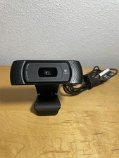 Logitech HD Pro Webcam 1080p USB Carl Zeiss Tessar Tested Working