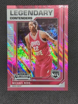 Michael Redd 2025 Panini Ohio State University Red Refractor /50 Buckeyes