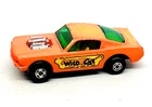 Matchbox Lesney Superfast 8 Wildcat Dragster in orange, rare reverse wheels!