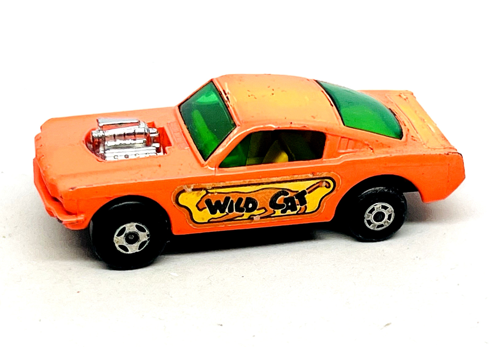 Vintage Matchbox Superfast N° 8 Ford Mustang Wildcat Dragster - Foto 2