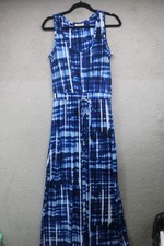 Calvin Klein Sleeveless Drawstring Waist Maxi Dress-Size Medium-Beachy-Summer