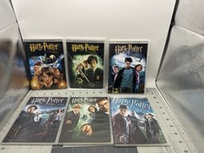 HARRY POTTER 6-Film Collection DVD Lot, Parts 1 2 3 4 5 6 Movie Set
