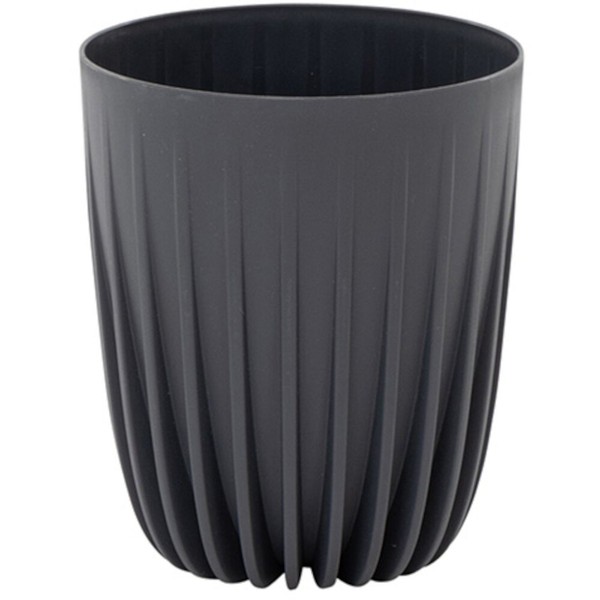 Pflanzgefäß KüBel Topf Palma Anthrazit 14,5 Cm Kunststoff, 14,5 X 14,5 X 17,2 Cm-image