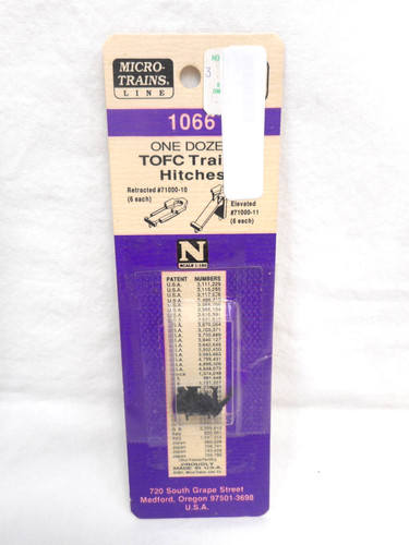 Enganches de remolque Micro Trains Line N 1066 TOFC, nuevo stock antiguo | Condition: New