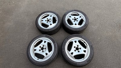17'' Zoll SAAB Alufelgen 4566063 Hammerhead Continental 225/45R17 Sommerreifen