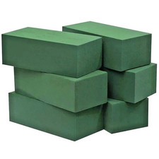 3 pcs Premium Wet Florist Foam Bricks Floral Flower Fresh Display Arrangement UK