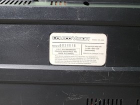 Colecovision Console Bundle Lot w/ 6 Games + RF Adapter - Tested Working