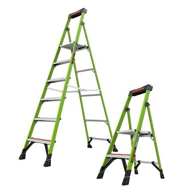 Little Giant MightyLite Stufen-Stehleiter bis 3,71m Arbeitshöhe Werkzeugablage