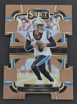 2023 SELECT BRYCE YOUNG Carolina Panthers RooKie COPPER DIE-CUT /299 RC