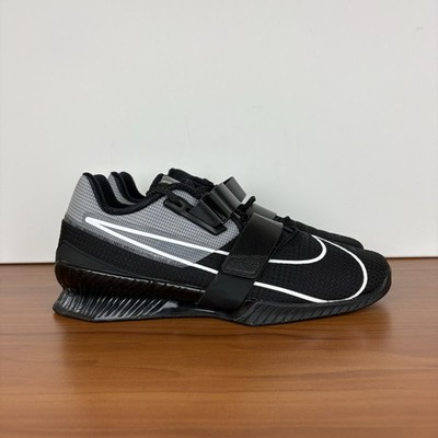 Nike Romaleos 4 Weightlifting Shoes Black White CD3463-010 Men's