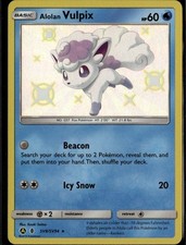Alolan Vulpix Shiny Holo Rare Hidden Fates: Shiny Vault SV8/SV94 Water Holofoil