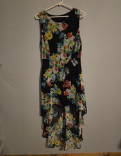 Forever 21 Women's Floral Sleeveless High-Low Dress Size Large