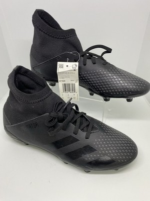 Adidas Predator 20.3 FG J Soccer Cleats Black EF1929 US Men's 5.5 US Ankle Sock