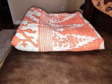 Vintage Hippie Indian Kantha Quilt Handmade Cotton Boho Throw Blanket Reversible