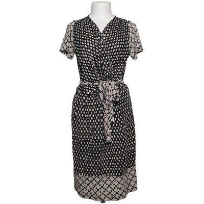 Weekend MaxMara, Kleid, Größe: XL, Schwarz/Weiß/Mehrfarbig, Baumwolle/Seide #ltA