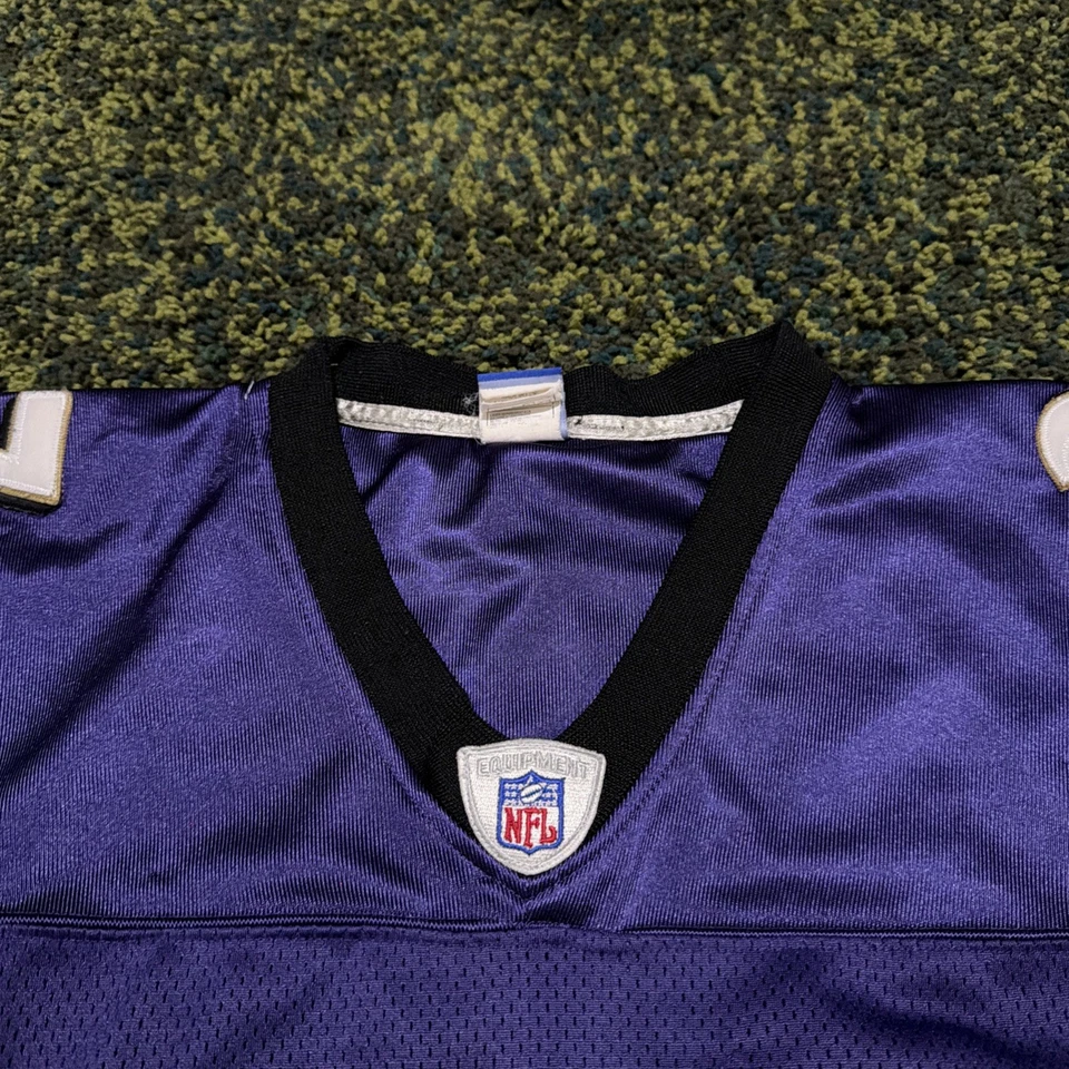 Vintage Reebok Deion Sanders Baltimore Ravens NFL Football Jersey Mens Size 4XL - Image 4 of 4