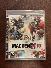 Madden NFL 10 ( Sony PlayStation 3 PS3, 2009) New Factory Sealed